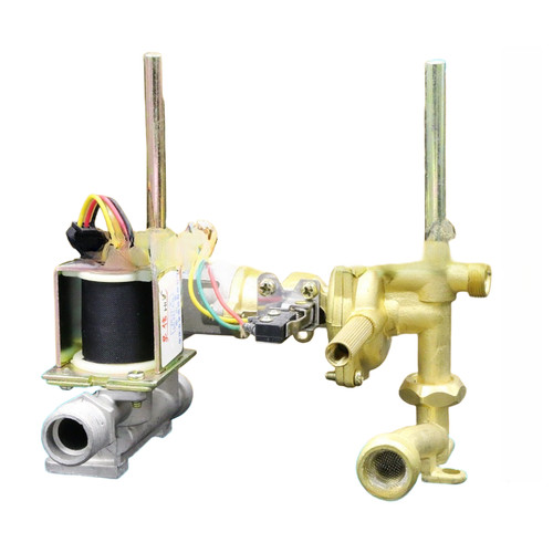 Gas water heater - copper, valve
