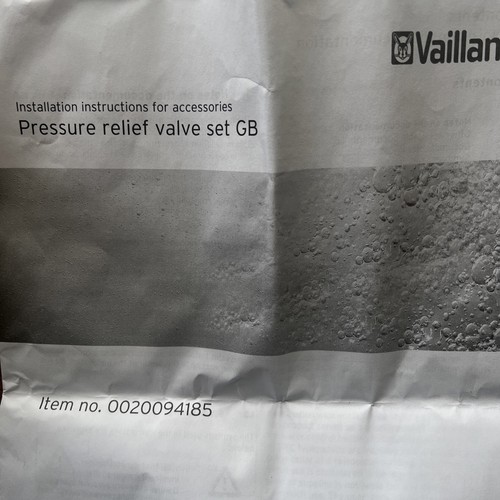 Genuine vaillant pressure - vaillant,